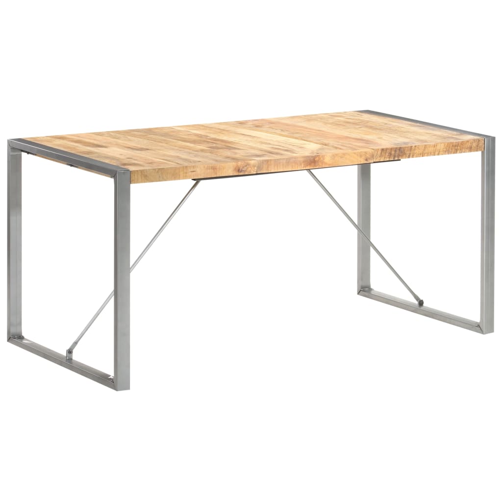 Esstisch 220x100x75 cm Massivholz Akazie