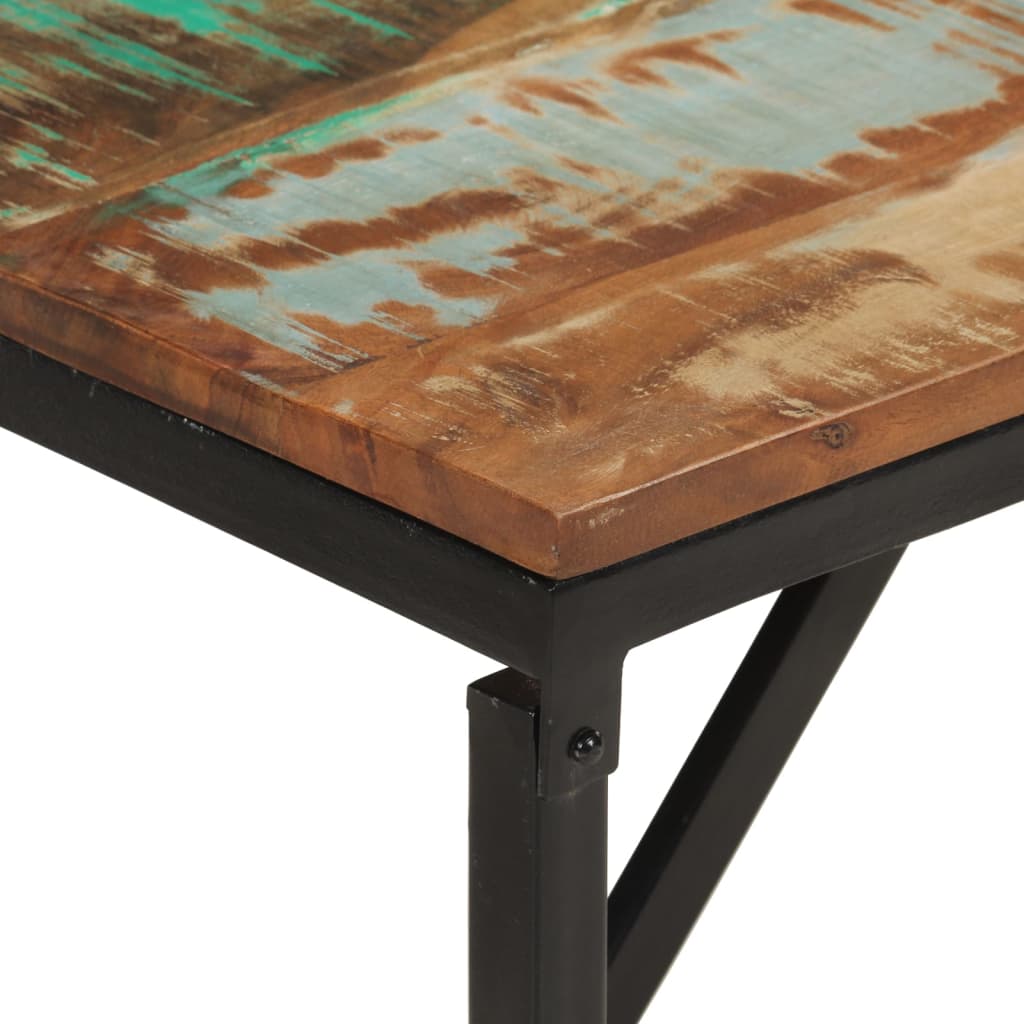 Sitzbank Massivholz 110x35x45 cm