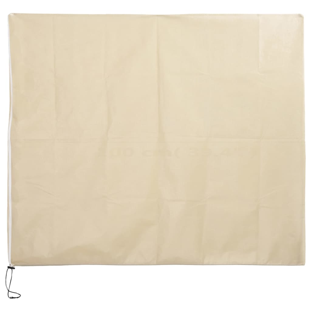 Wintervlies mit Reißverschluss 4 Stk. 70 g/m² 1x1,55 m