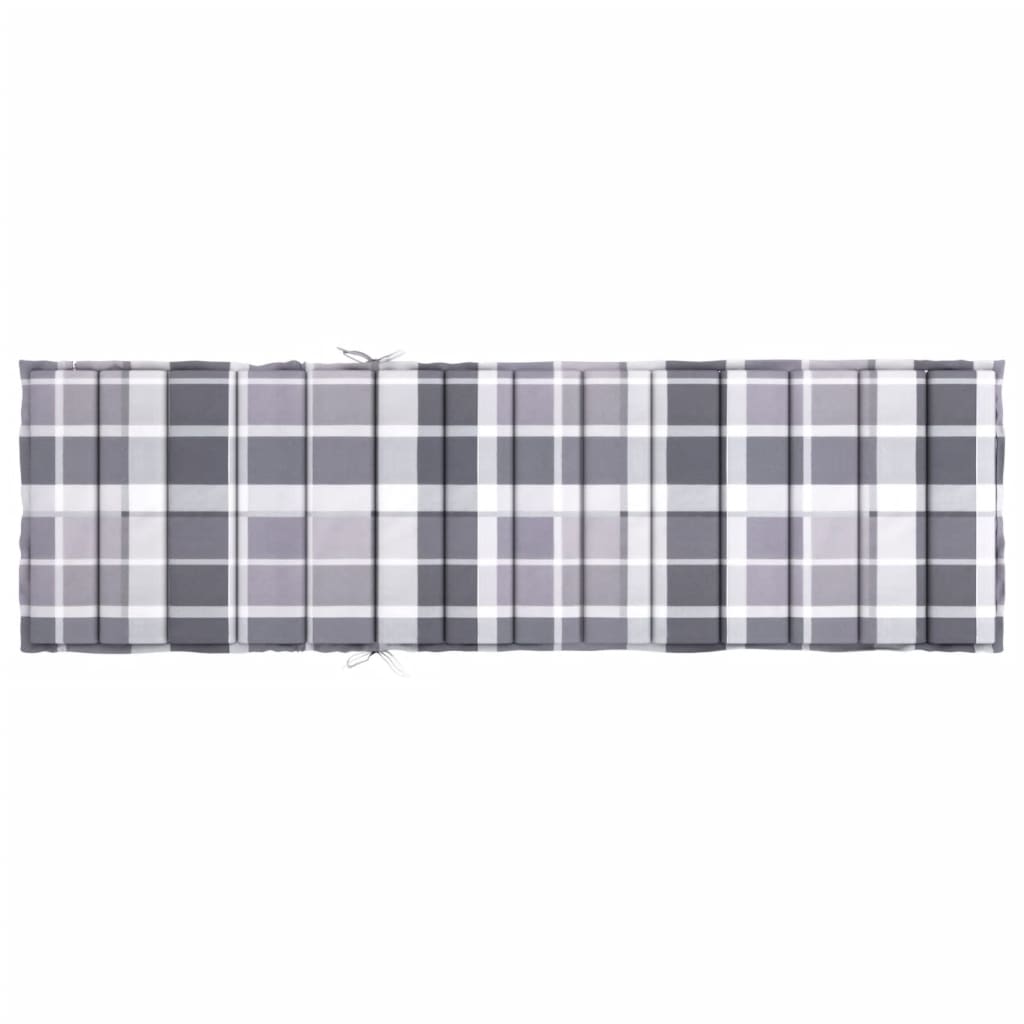 Liege-Kissen Blatt Blattmuster 200 x 70 x 3 cm Oxford-Stoff
