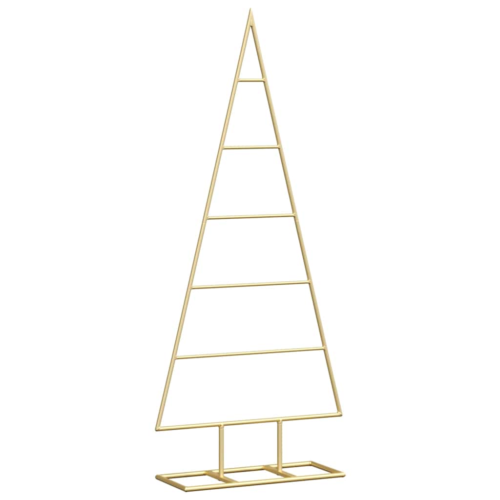 Metall Weihnachtsbaum Gold 60 cm Pulverbeschichteter Stahl
