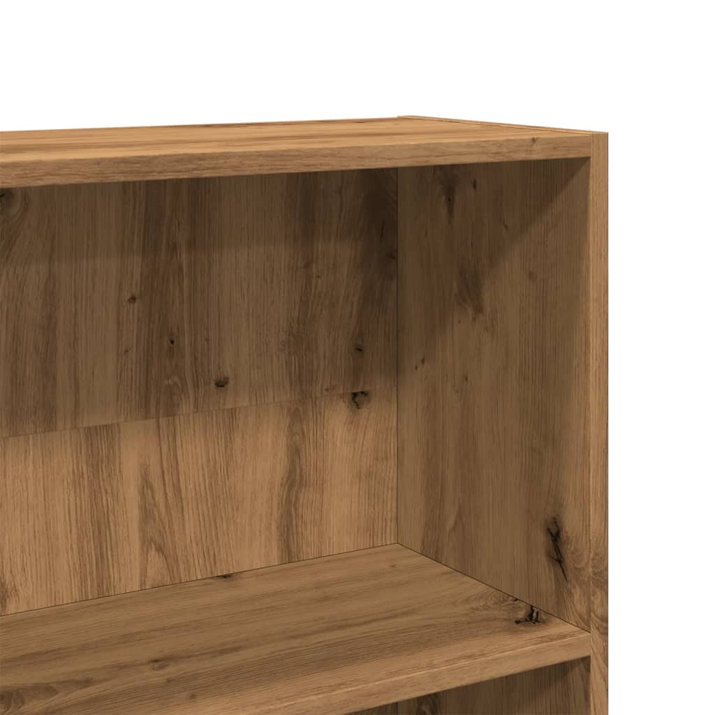 Bücherregal Weiß 40x24x75 cm Holzwerkstoff