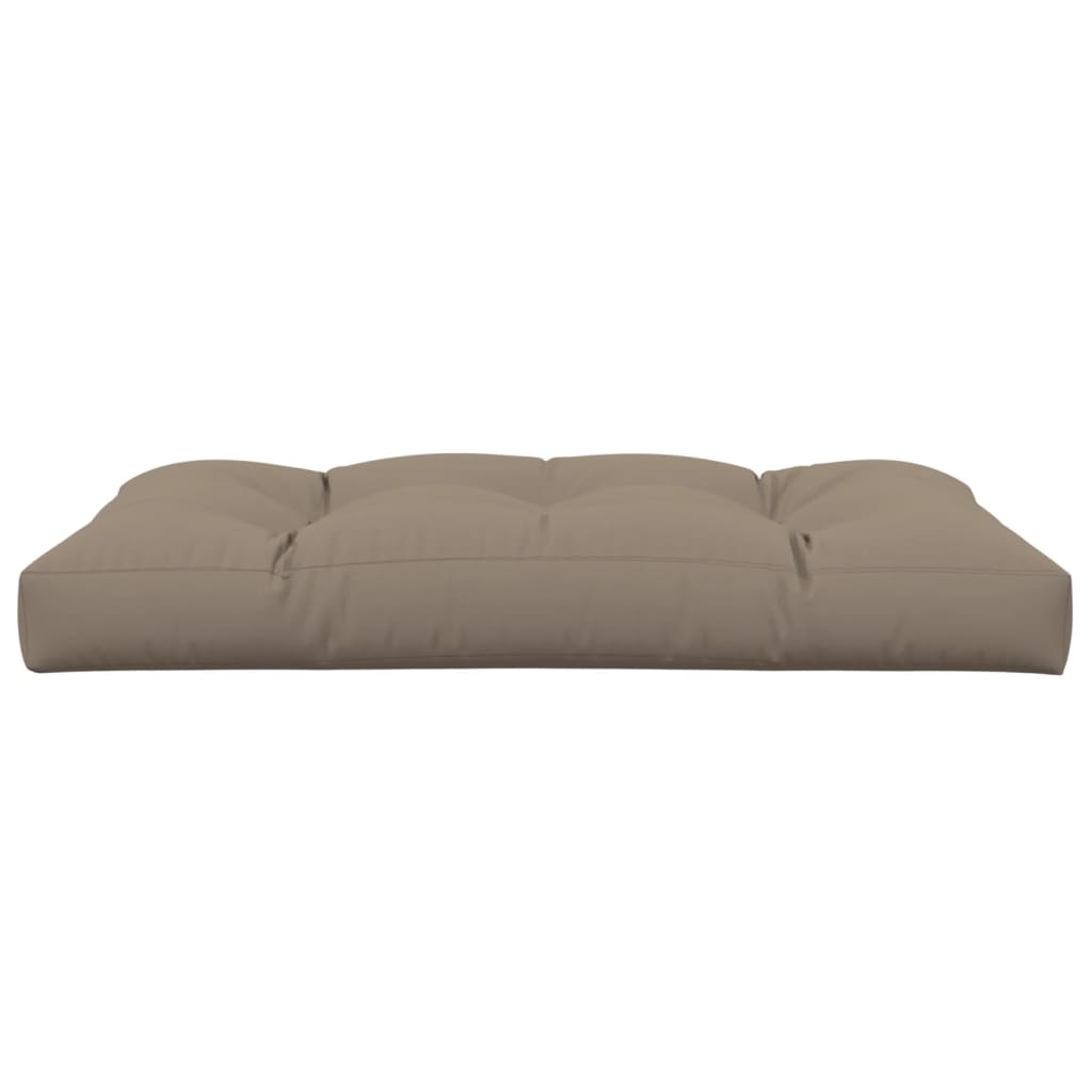 Palettenkissen Anthrazit 50x50x12 cm Stoff