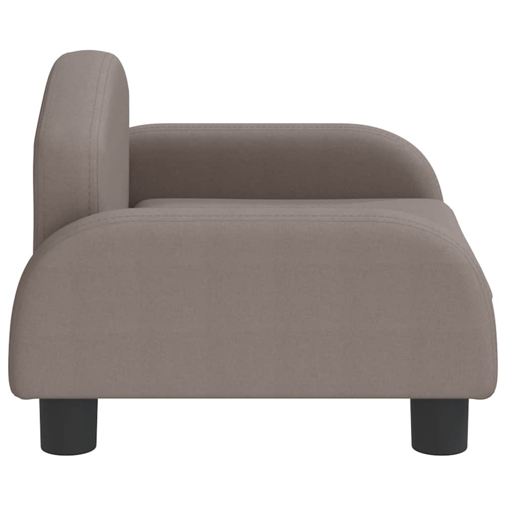 Hundebett Dunkelgrau 70x45x30 cm Stoff