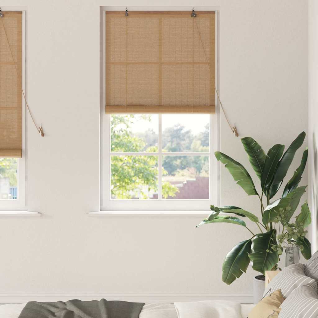 Rollo Braun 60 x 160 cm Bambus