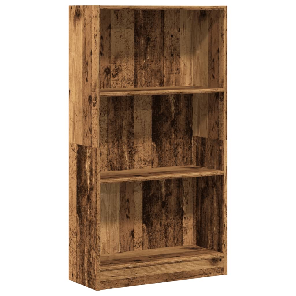 Bücherregal Weiß 40x24x75 cm Holzwerkstoff