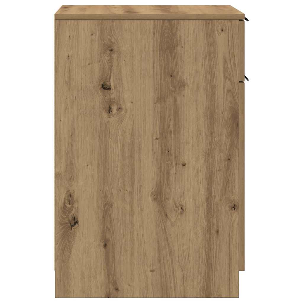 Büroschrank Weiß 33,5x50x75 cm Holzwerkstoff