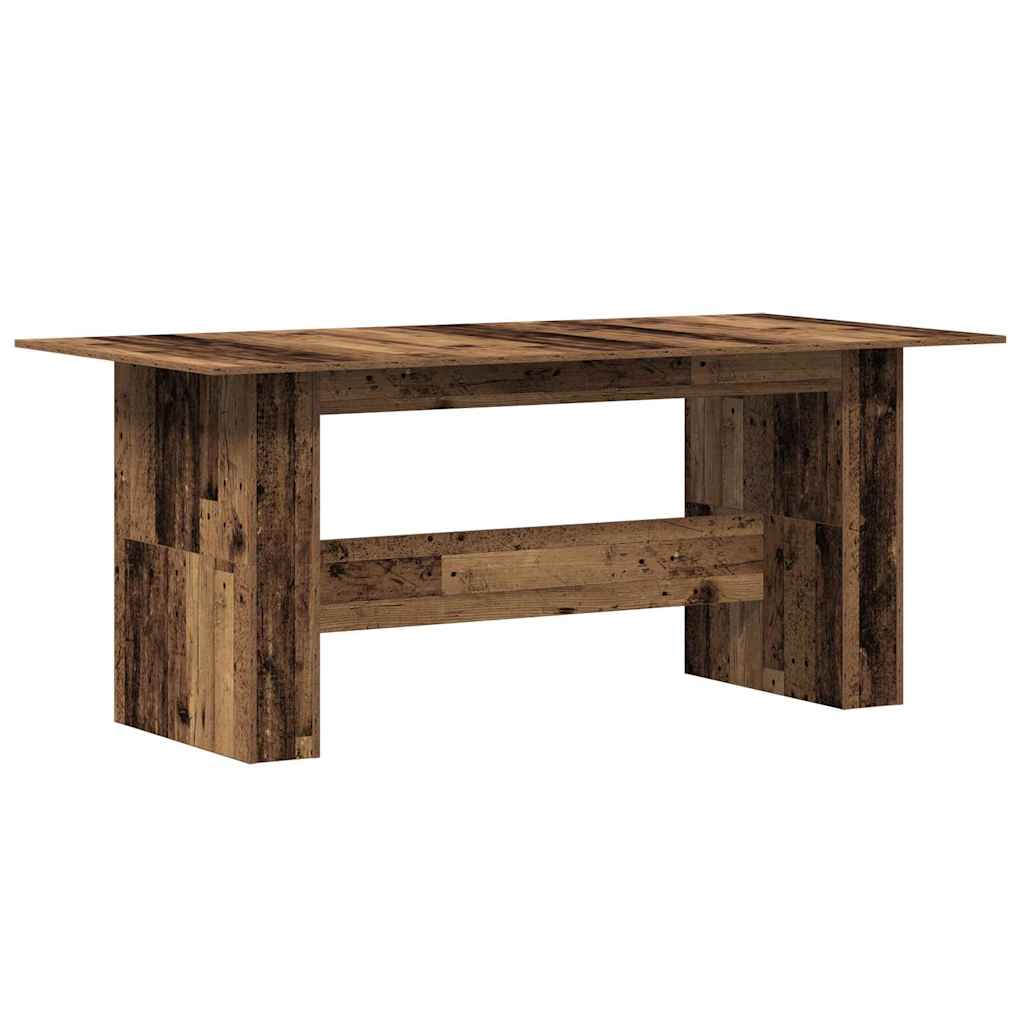 Esstisch Weiß 180x90x76 cm Holzwerkstoff