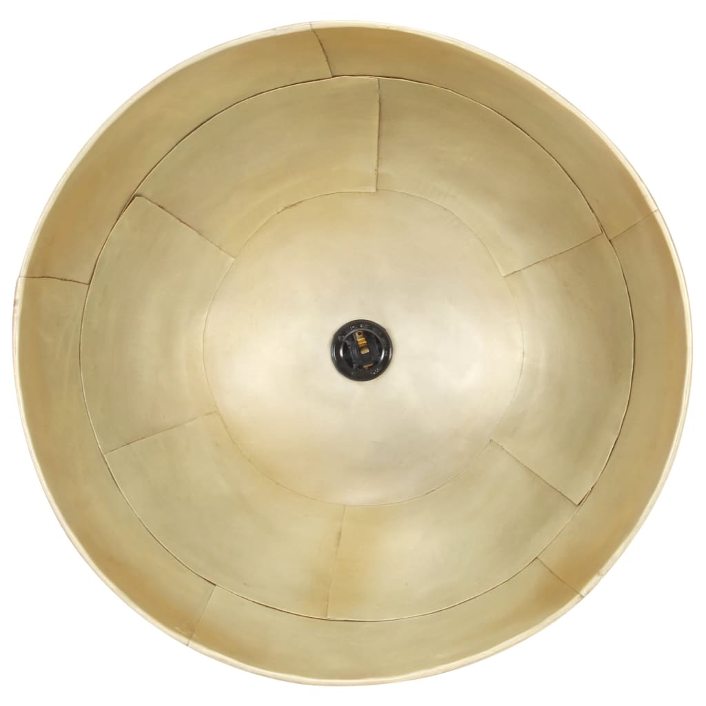 Hängelampe Vintage Industriestil 25 W Silbern Rund 31 cm E27