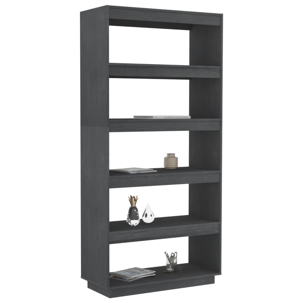 Bücherregal 40x35x71 cm Massivholz Kiefer