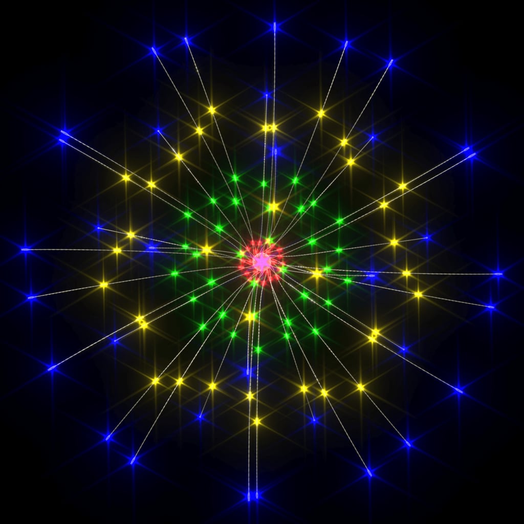 Feuerwerkslicht Weihnachtsdeko Warmweiß 20 cm 140 LEDs