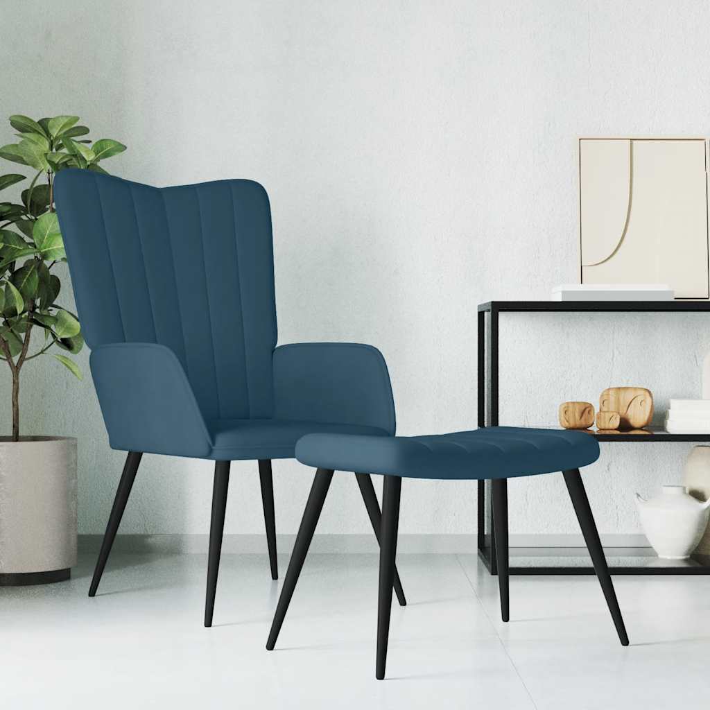Relaxsessel Dunkelgrün Samt