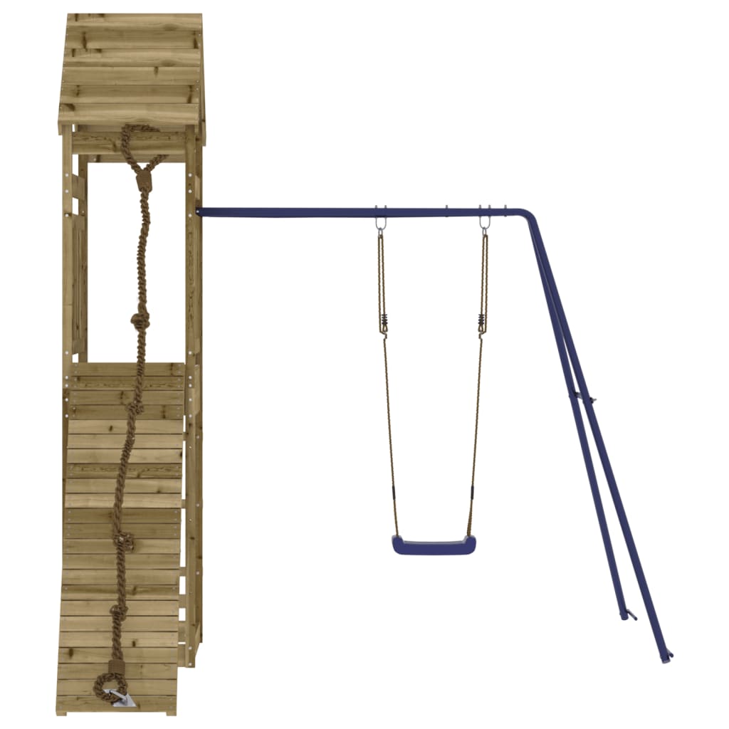 Spielturm Massivholz Kiefer