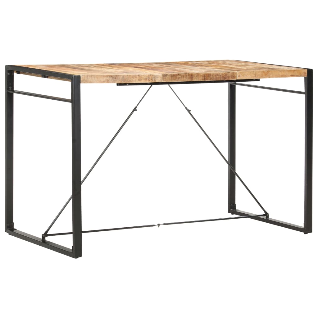 Bartisch 110 x 60 x 110 cm Massivholz Mango