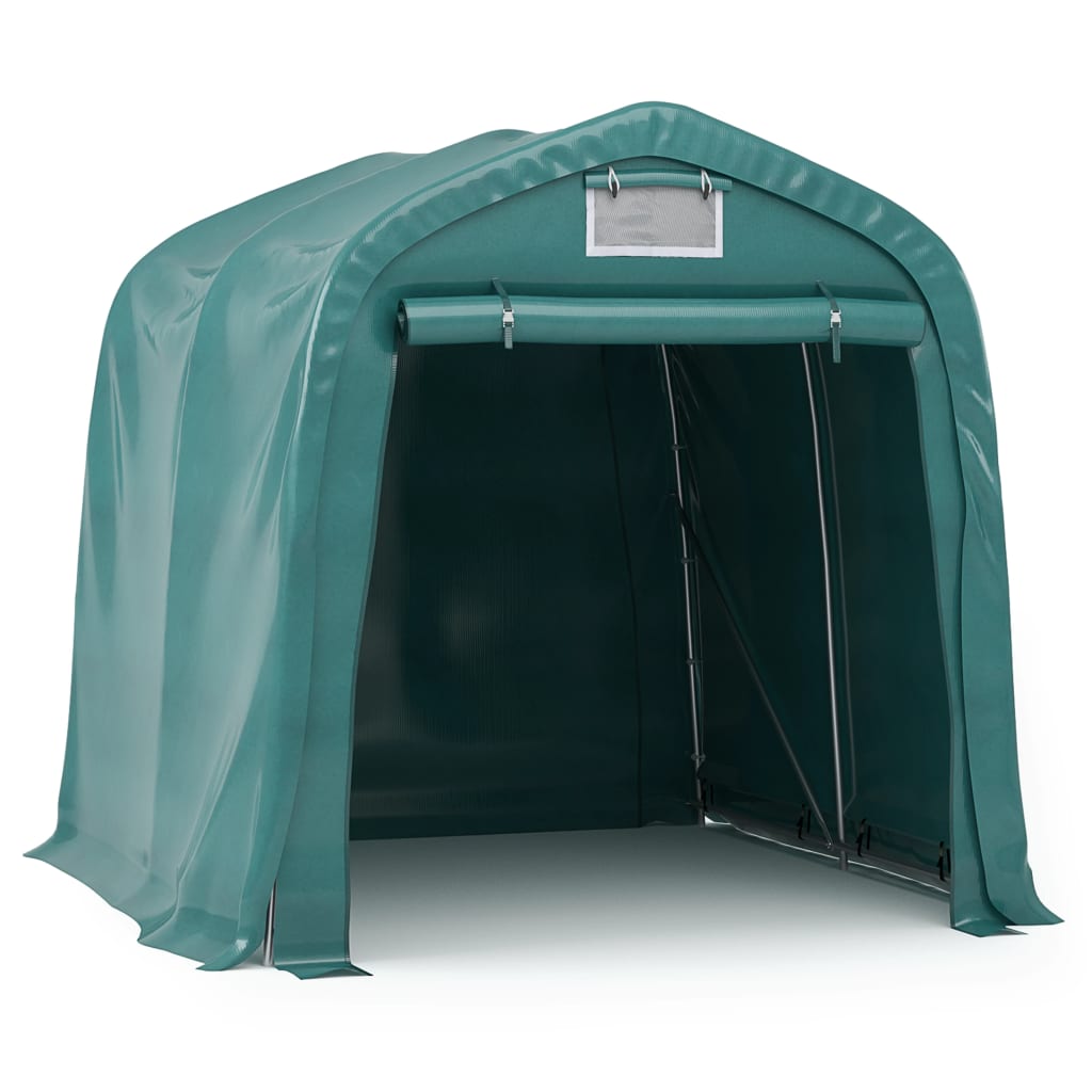 Garagenzelt PVC 2,4x3,6 m Grün
