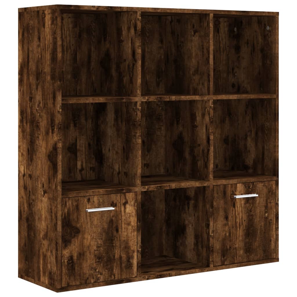 Bücherregal Weiß 98x30x98 cm Holzwerkstoff