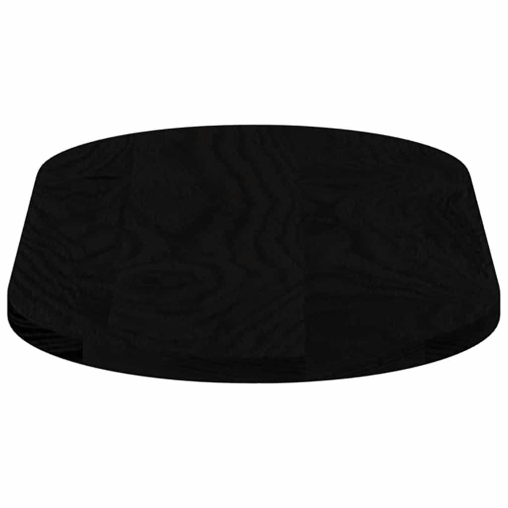 Tischplatte 80x40x2 cm Massivholz Eiche Oval