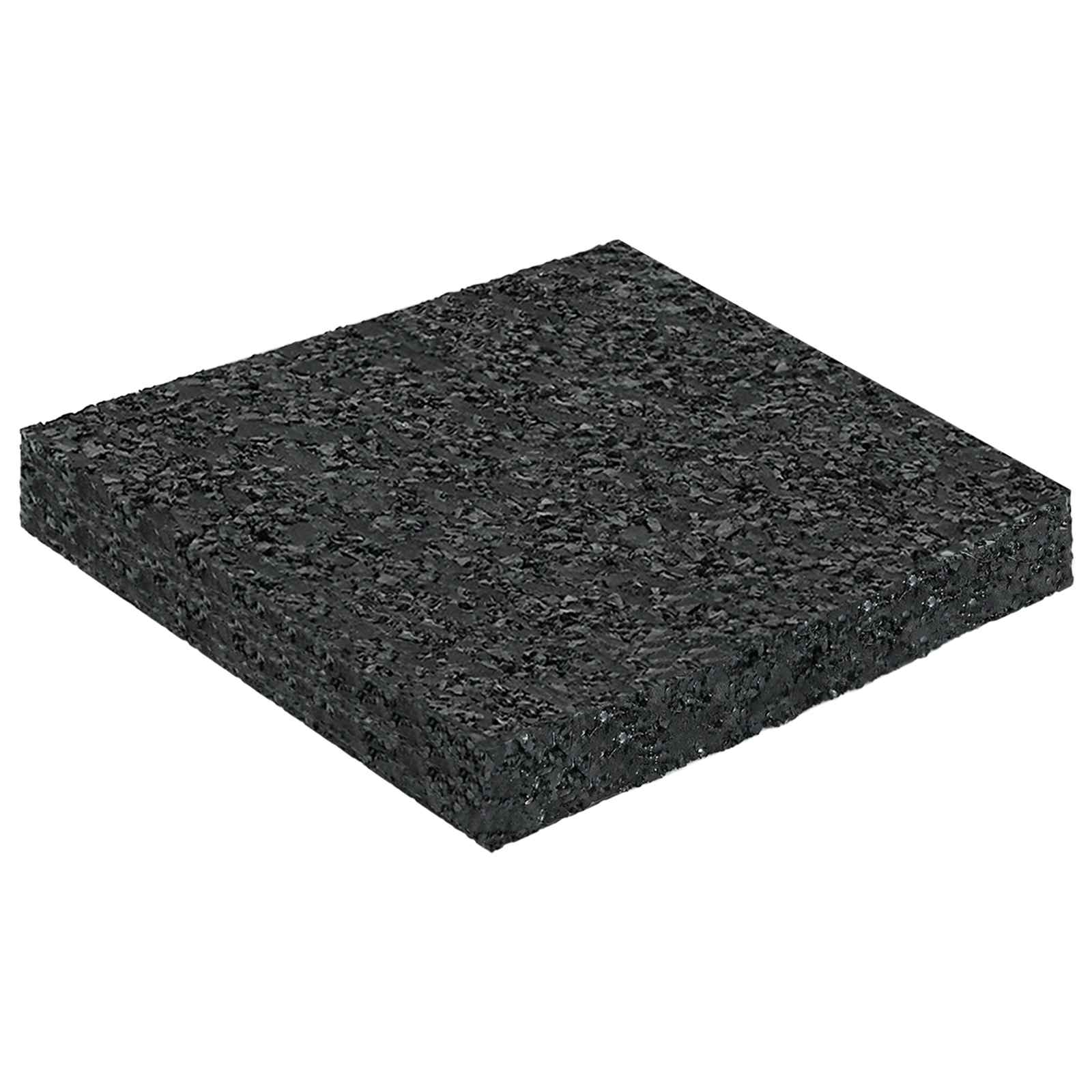 Gummigranulat-Patiopad Schwarz 6 x 9 x 0,3 cm Gummi