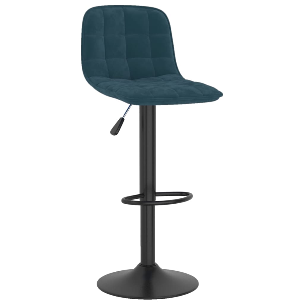 Barhocker 2 Stk. Hellgrün Samt