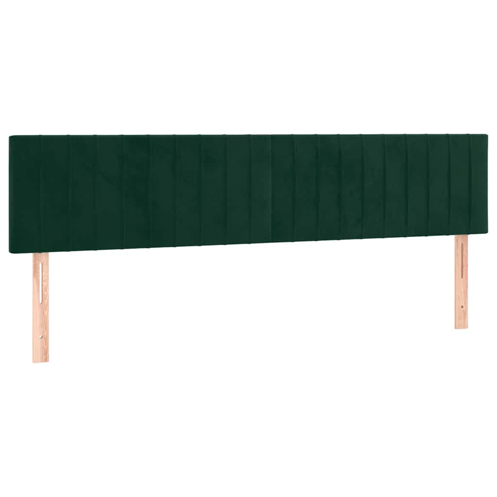 Kopfteil Hellgrau 80x5x118/128 cm Samt