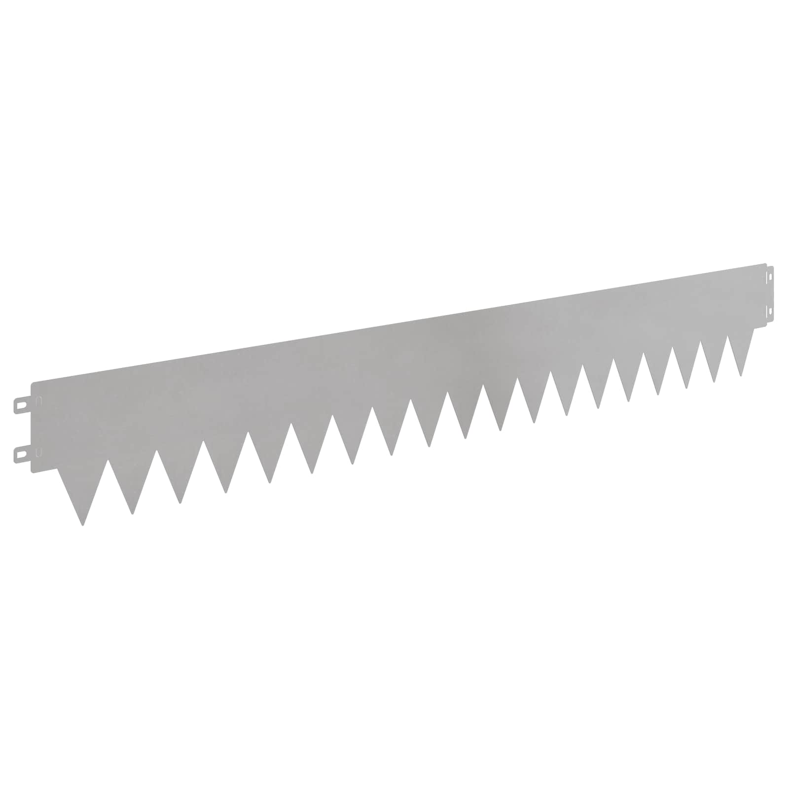 Raseneinfassung 10 pcs Länge Höhe 103 x 15 cm Stahl Schwarz