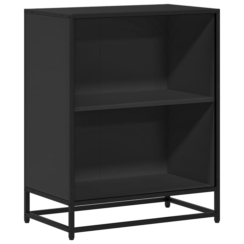 Bücherregal Schwarz 60x35x139 cm Holzwerkstoff