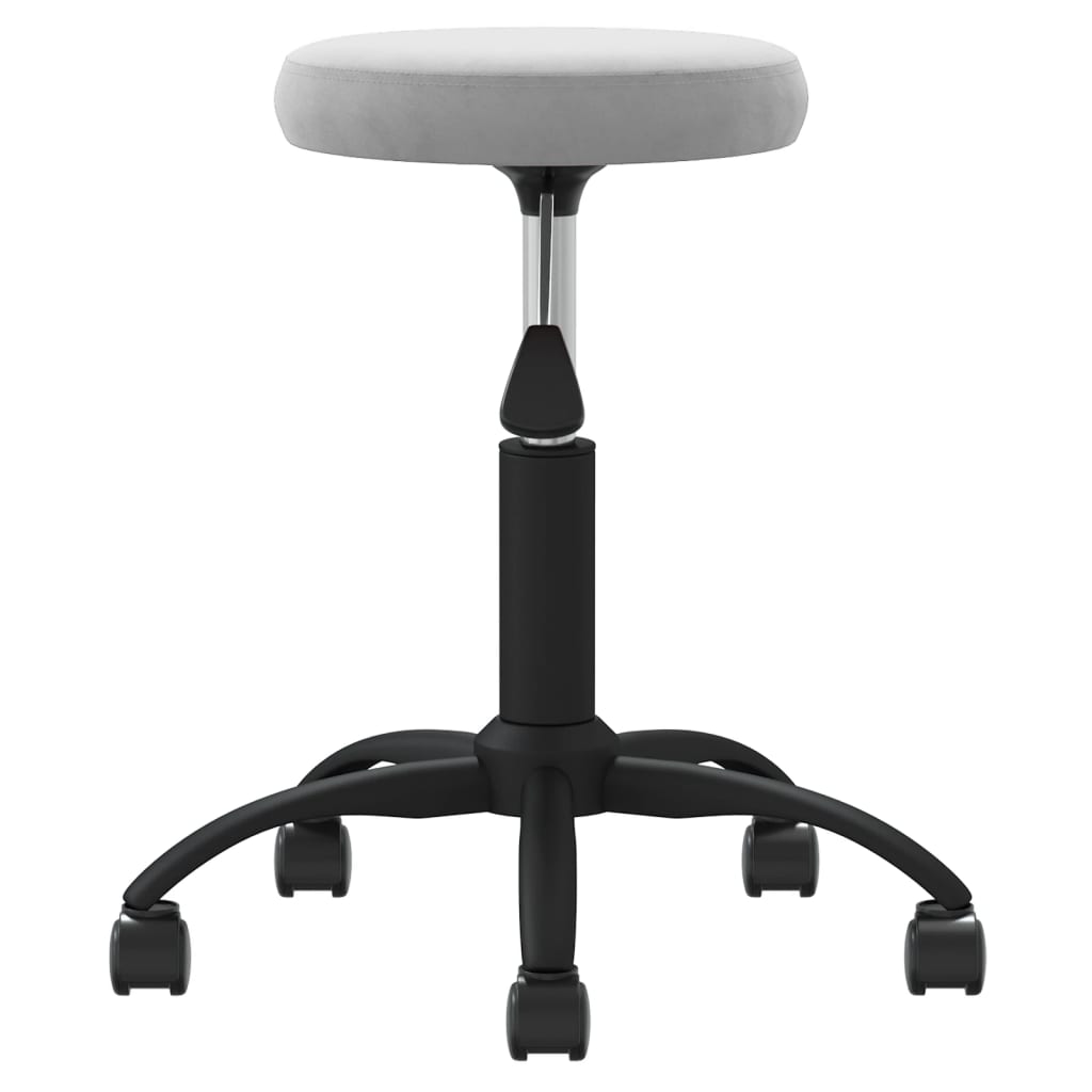 Massagehocker Samt Senfgelb