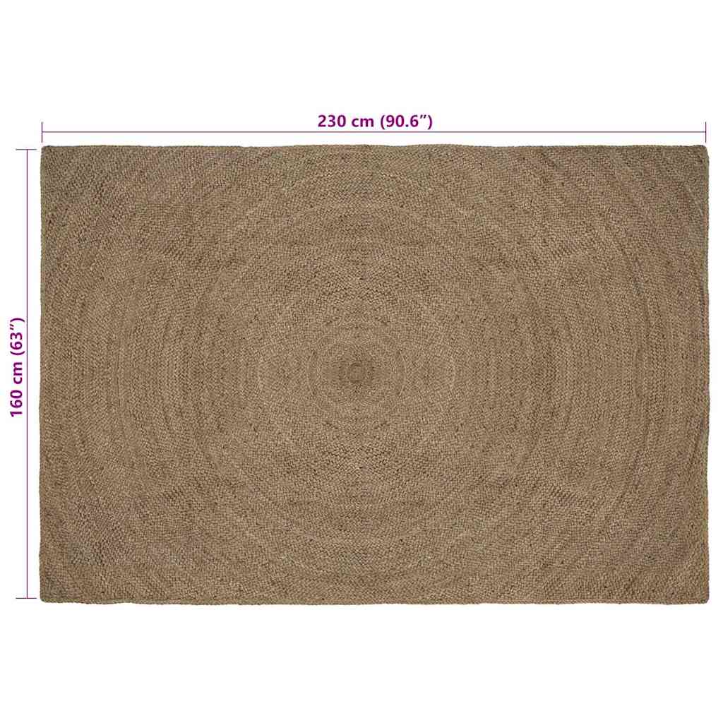Bereichsteppiche Natur 60 x 110 cm Jute