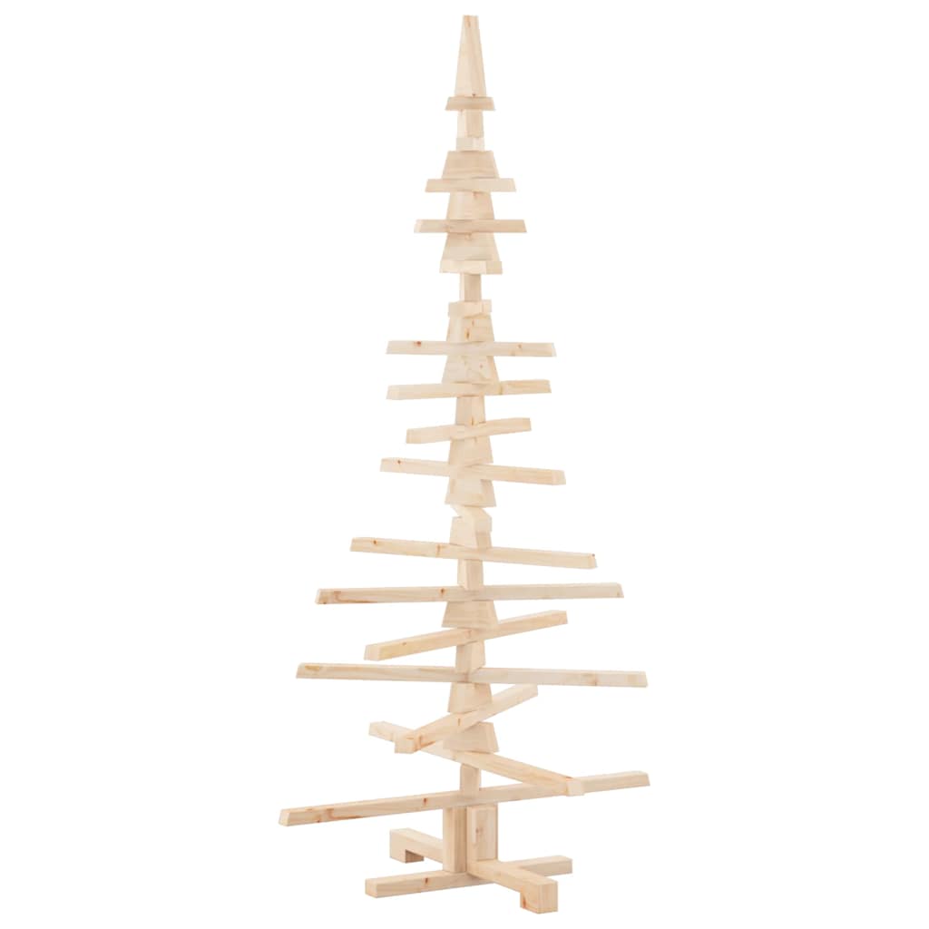 Weihnachtsbaum Holz zum Schmücken 60 cm Massivholz Kiefer