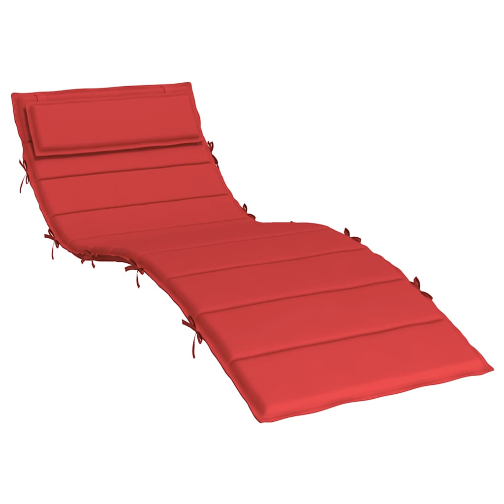 Sonnenliegen-Auflage Grau 180x60x4 cm Oxford-Gewebe