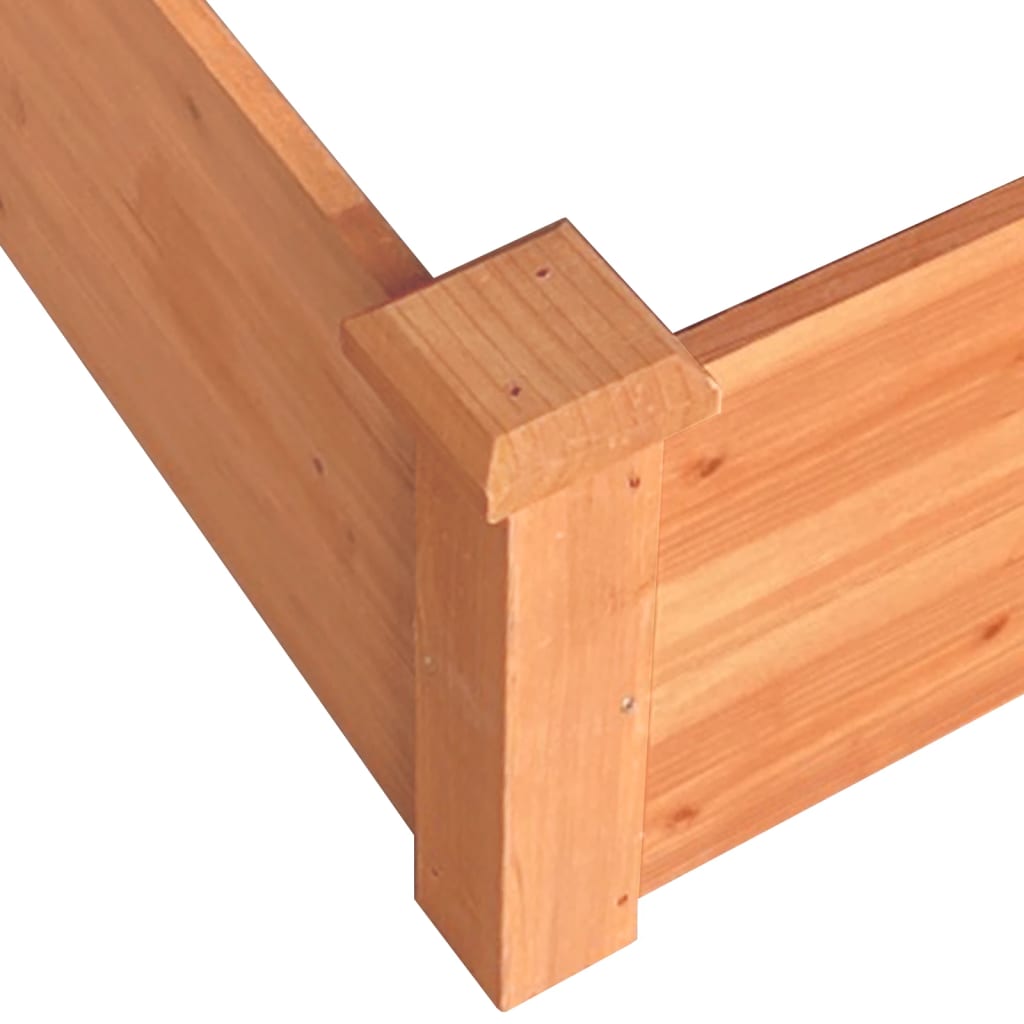 Hochbeet 120x120x56 cm Massivholz Tanne