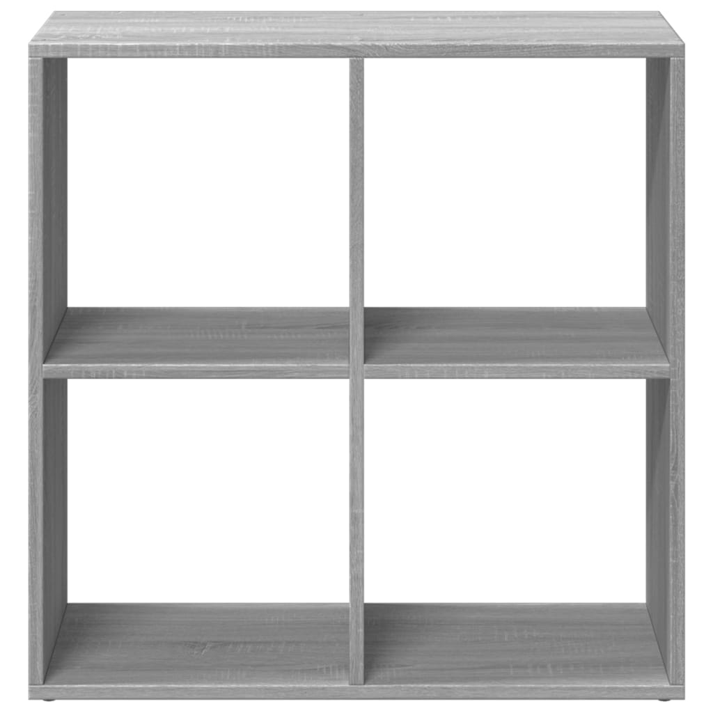 Bücherregal Weiß 137,5x29x137,5 cm Holzwerkstoff