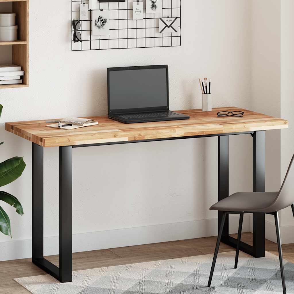 Tischplatte Rechteckig 60x50x2 cm Massivholz Akazie