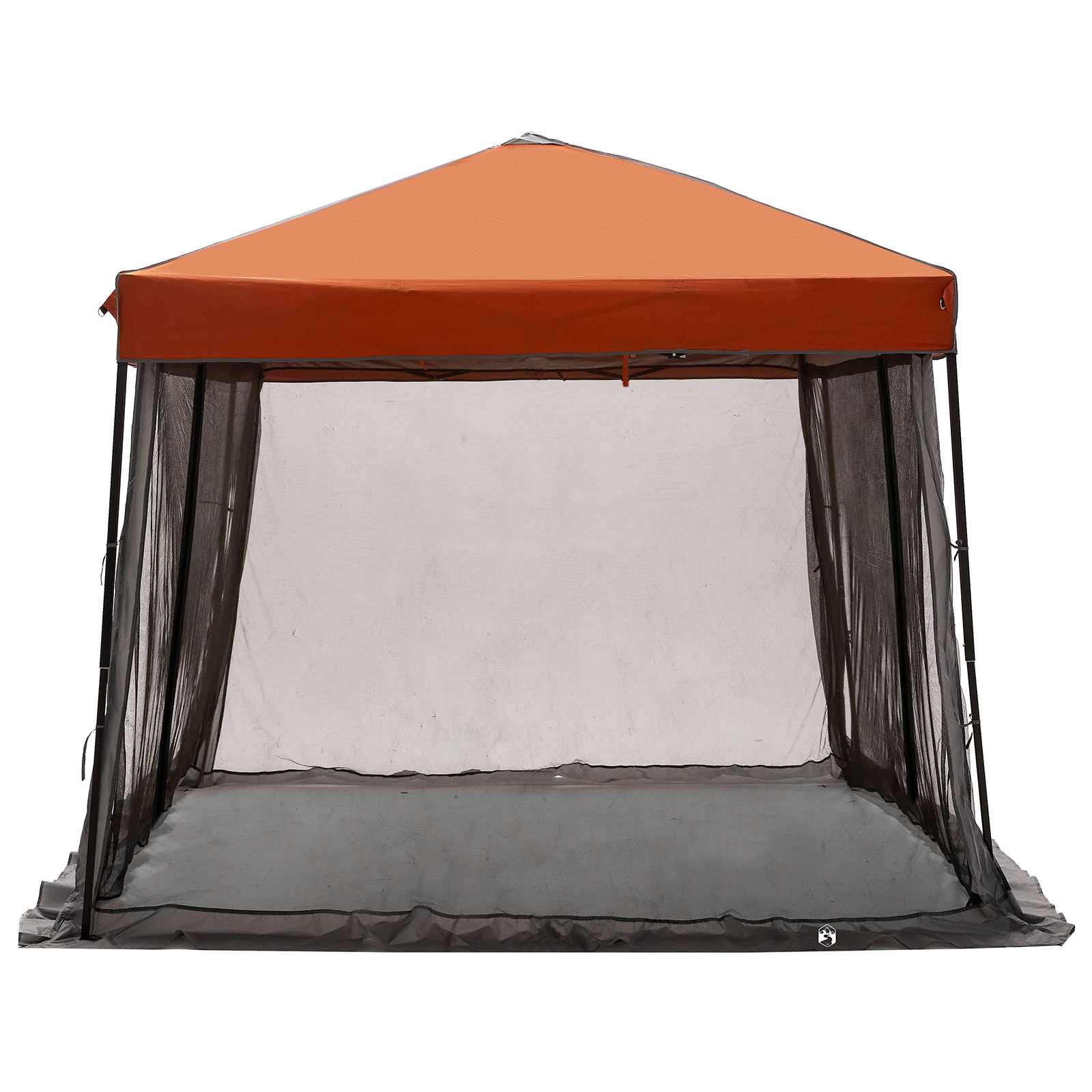 Camping-Zelt-Set mit Dach 2 pcs Blau Taffeta und Stoff