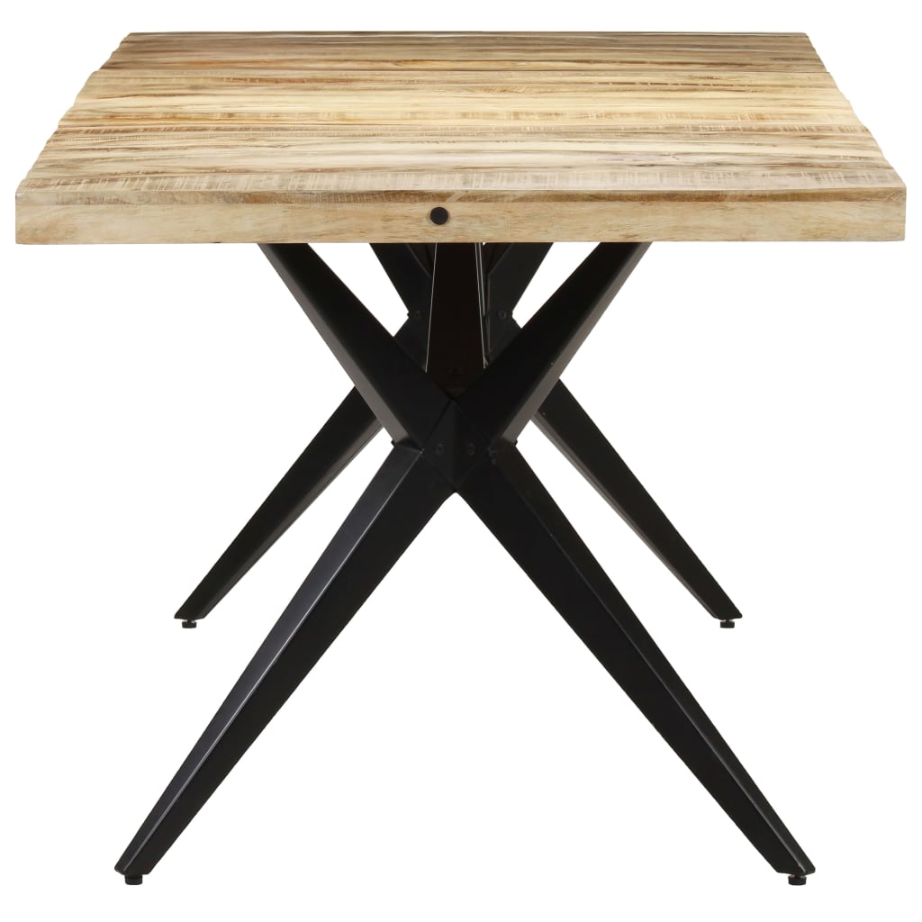 Esstisch 160x80x76 cm Massivholz Akazie