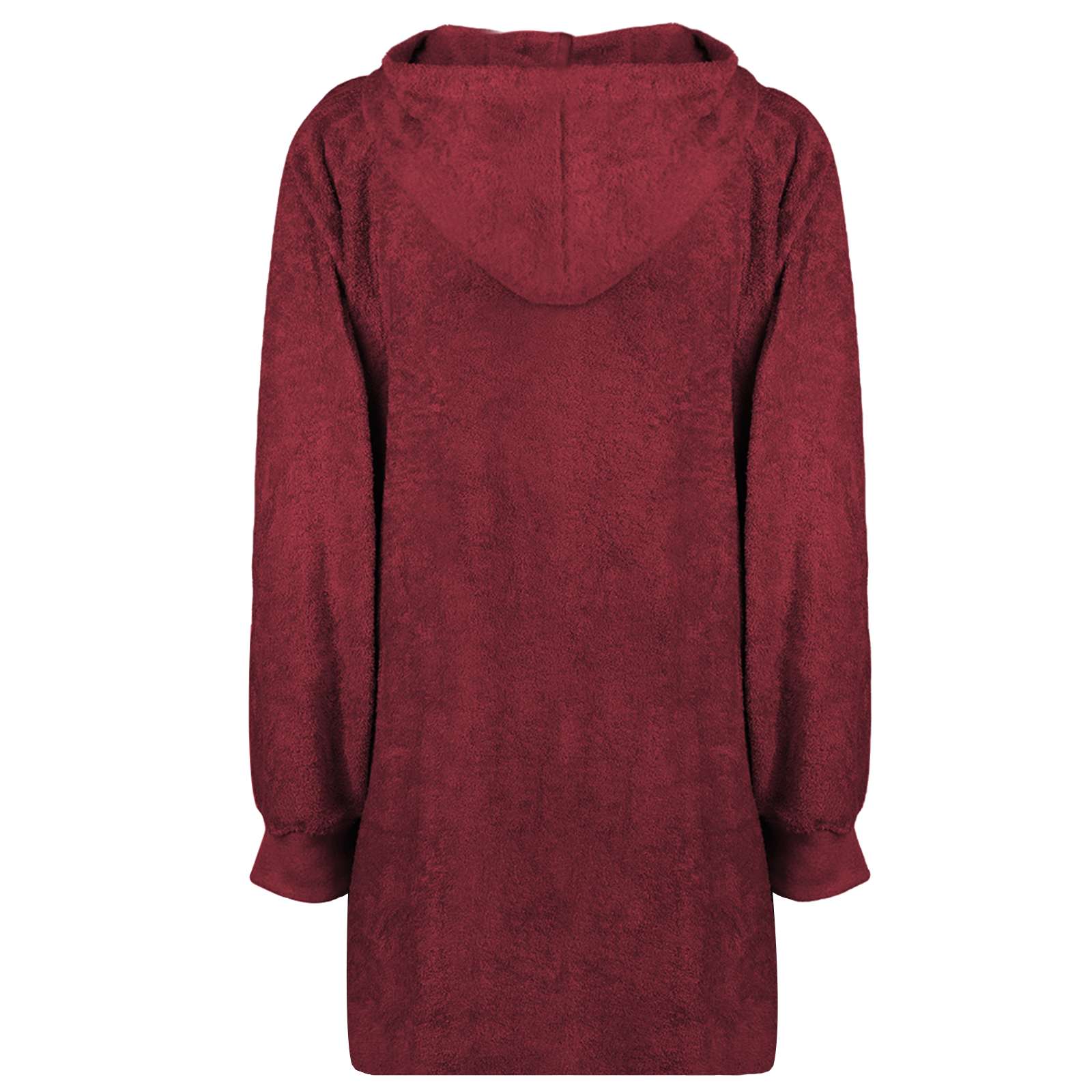 Decken-Hoodie KINN Creme L Baumwolle