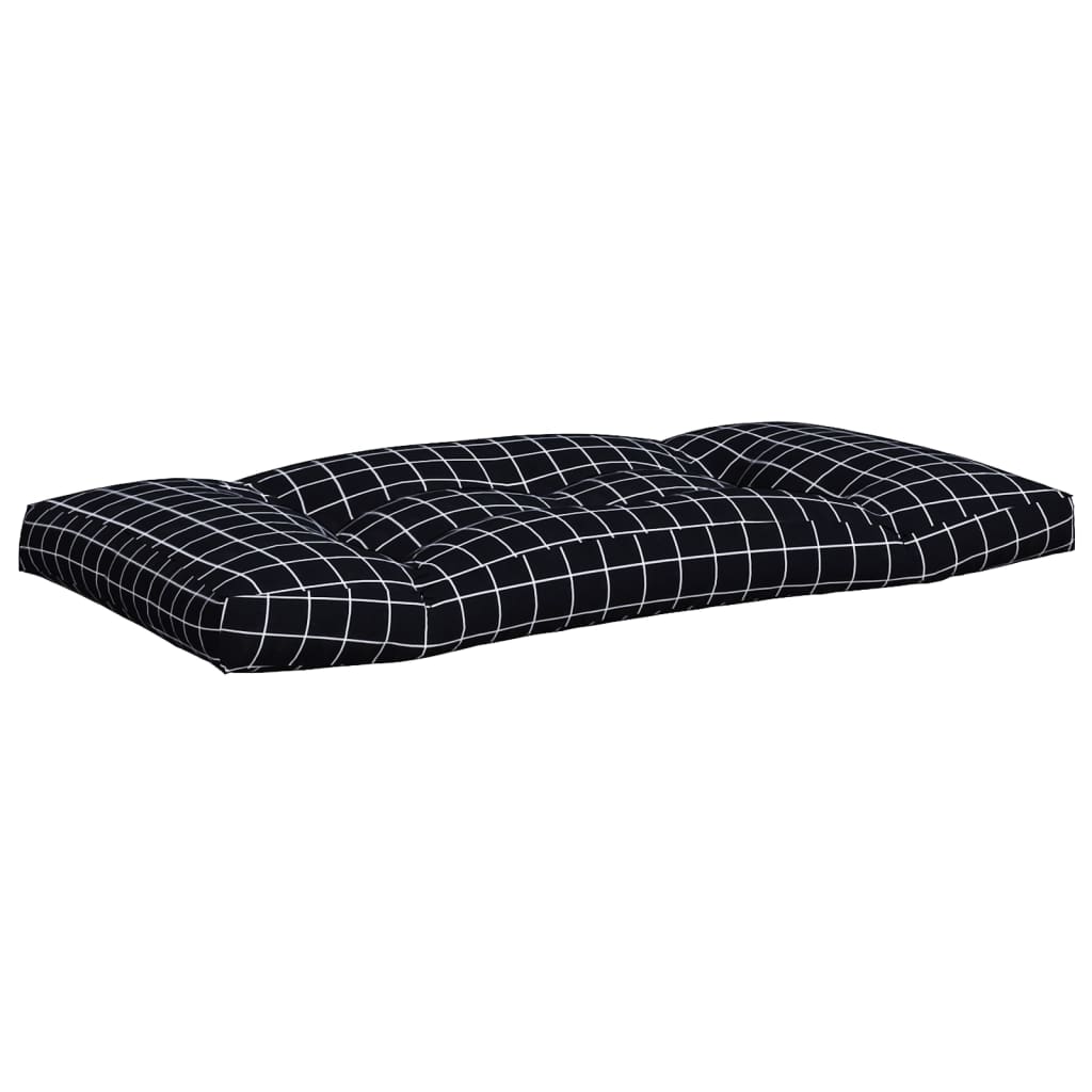 Palettenkissen Blau Weiß Gestreift 58x58x10 cm Oxford-Gewebe