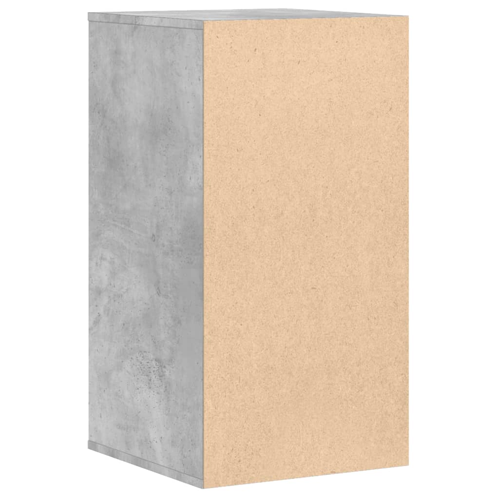 Schubladenschrank Schwarz Eichen-Optik 41 x 40 x 58 cm