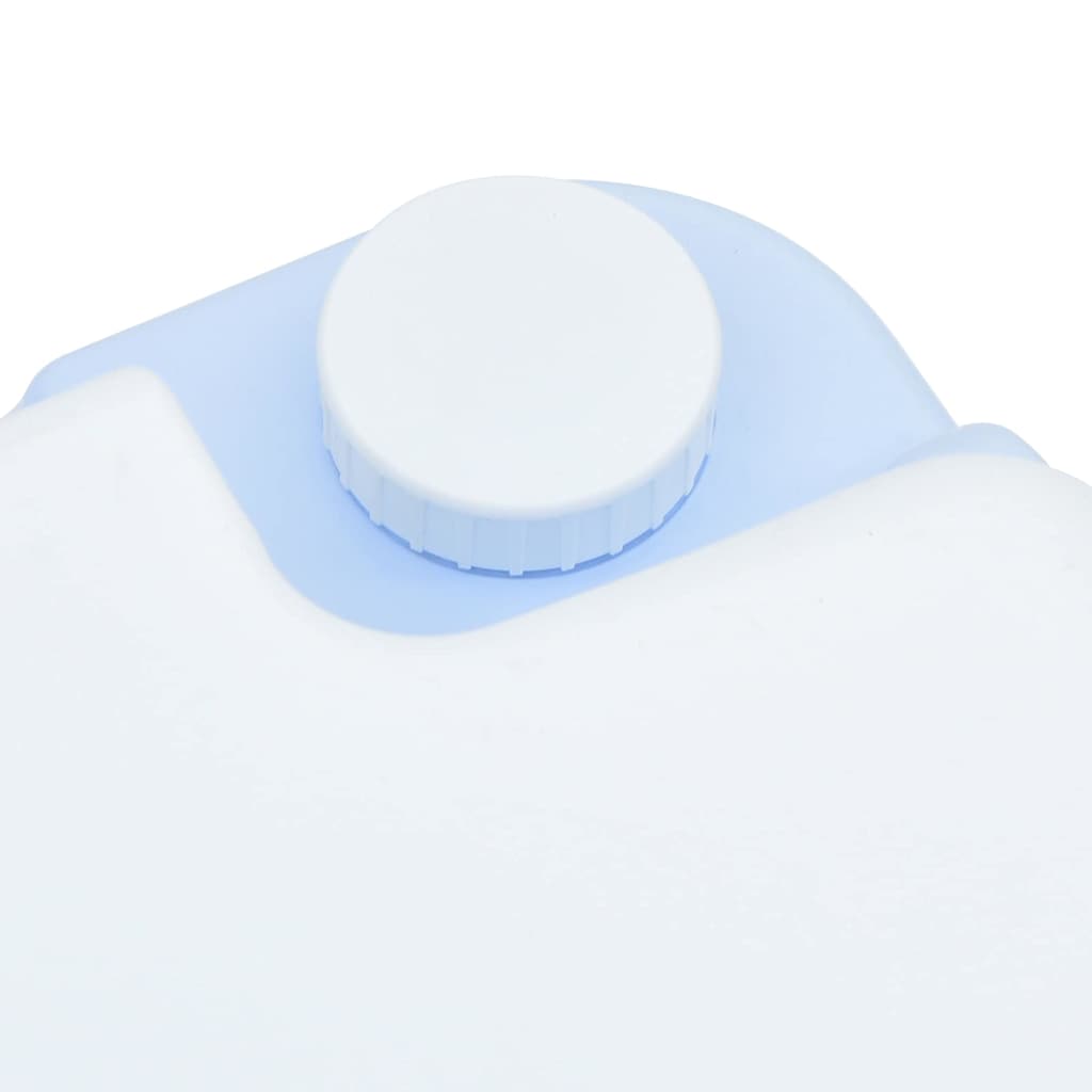 Camping-Toilette Grau und Weiß 41,5 x 36,5 x 30 cm Polyethylen
