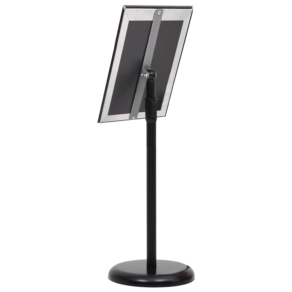 Plakatständer 2 pcs Schwarz 45 x 32,7 x 108 cm Aluminium