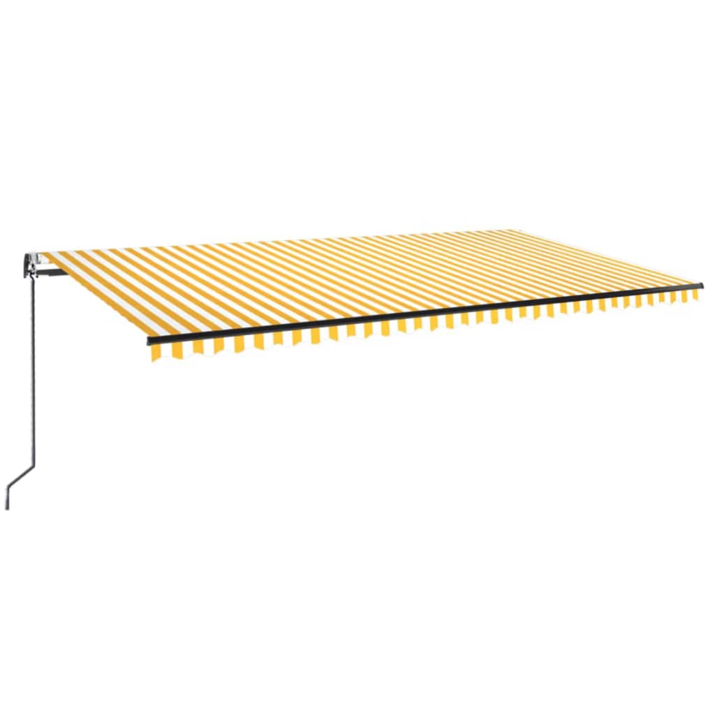 Markise Automatisch Einziehbar 350x250 cm Creme