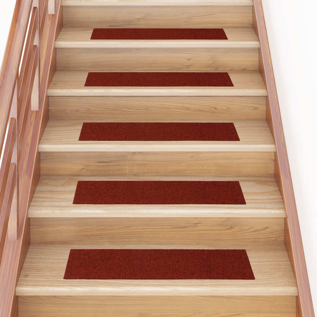 Stufenmatten Selbstklebend 15 Stk. 60x25 cm Hellbraun Rechteckig