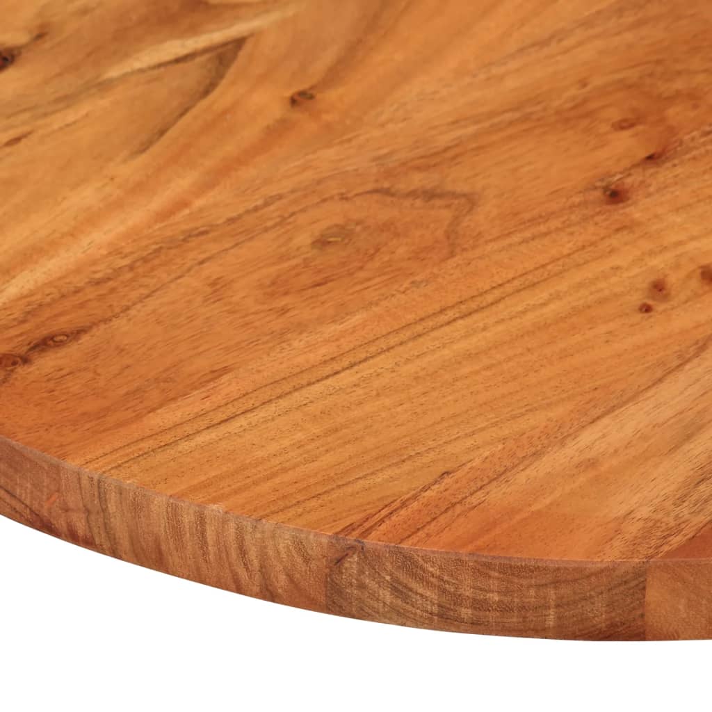 Tischplatte 110x40x2,5 cm Oval Massivholz Mango