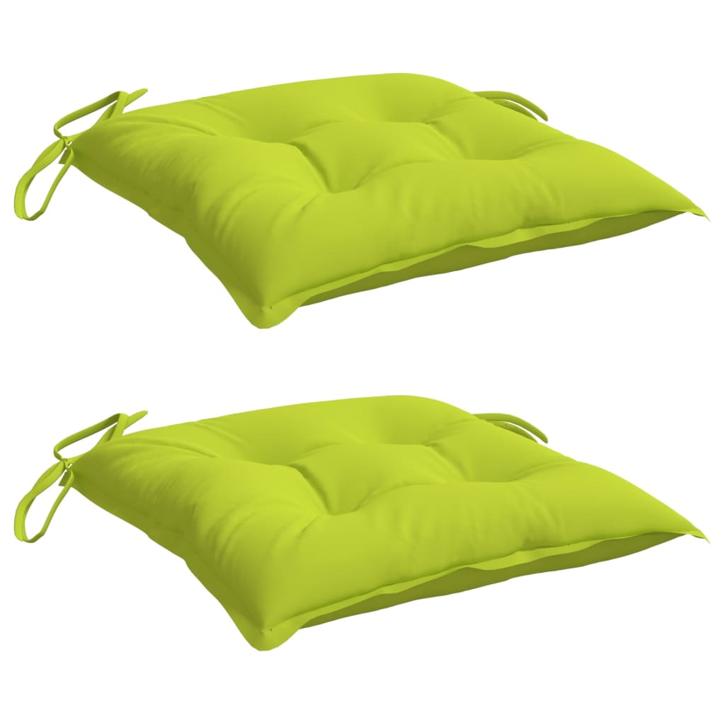 Stuhlkissen 4 Stk. Hellblau 40x40x7 cm Oxford-Gewebe