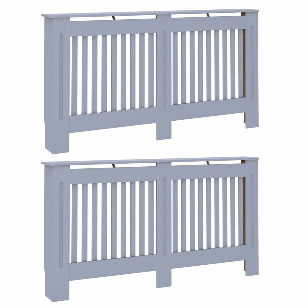 Holzwerkstoff Heizkörper-Abdeckung Heizkörperverkleidung 112 cm, weiß