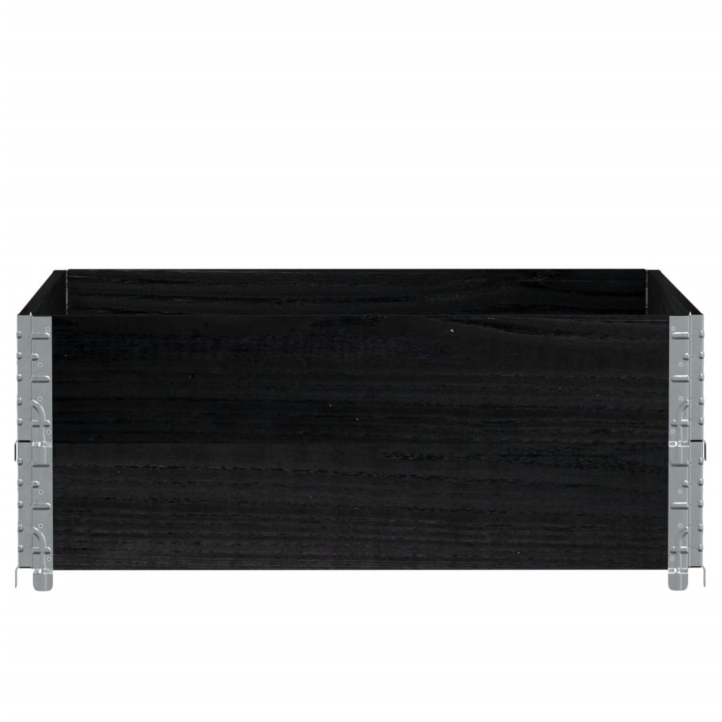Pflanzkasten Grau 150x100 cm Massivholz Kiefer