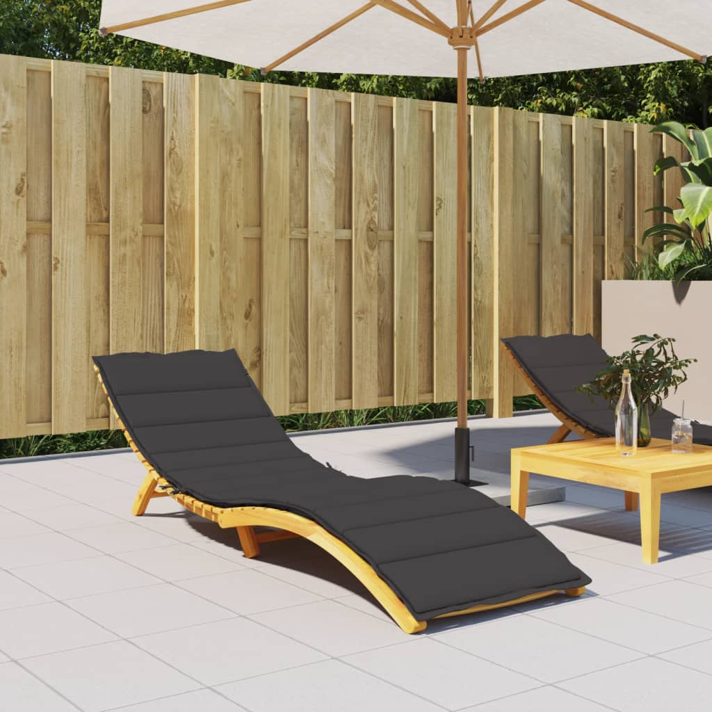 Liege-Kissen Blatt Blattmuster 200 x 70 x 3 cm Oxford-Stoff