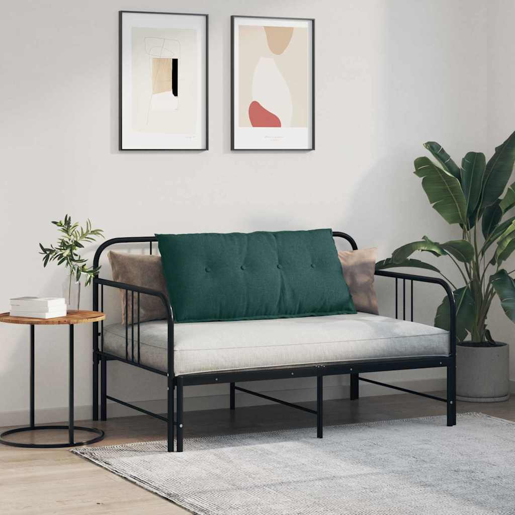 Rückenkissen Hellgrau 50 x 19 x 45 cm Stoff