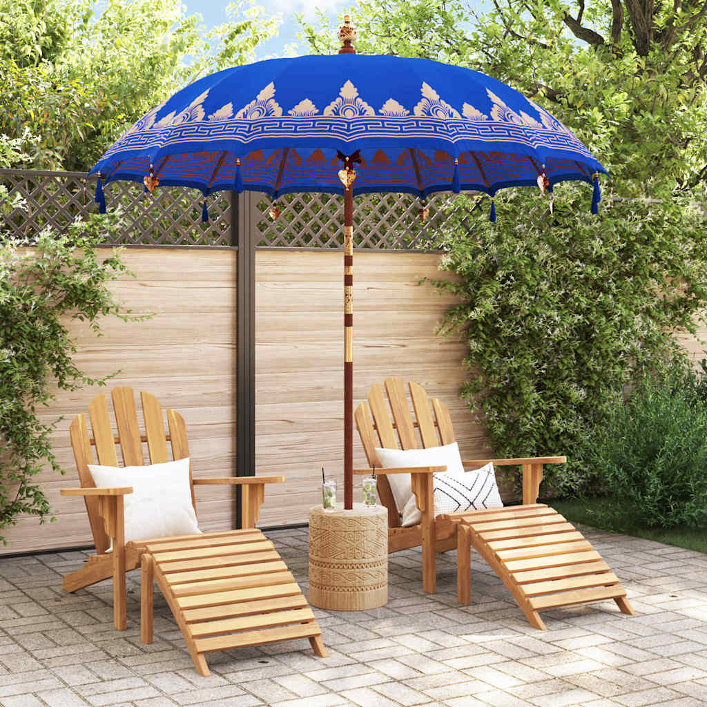 Balinesischer Sonnenschirm Creme 185 x 185 x 260 cm