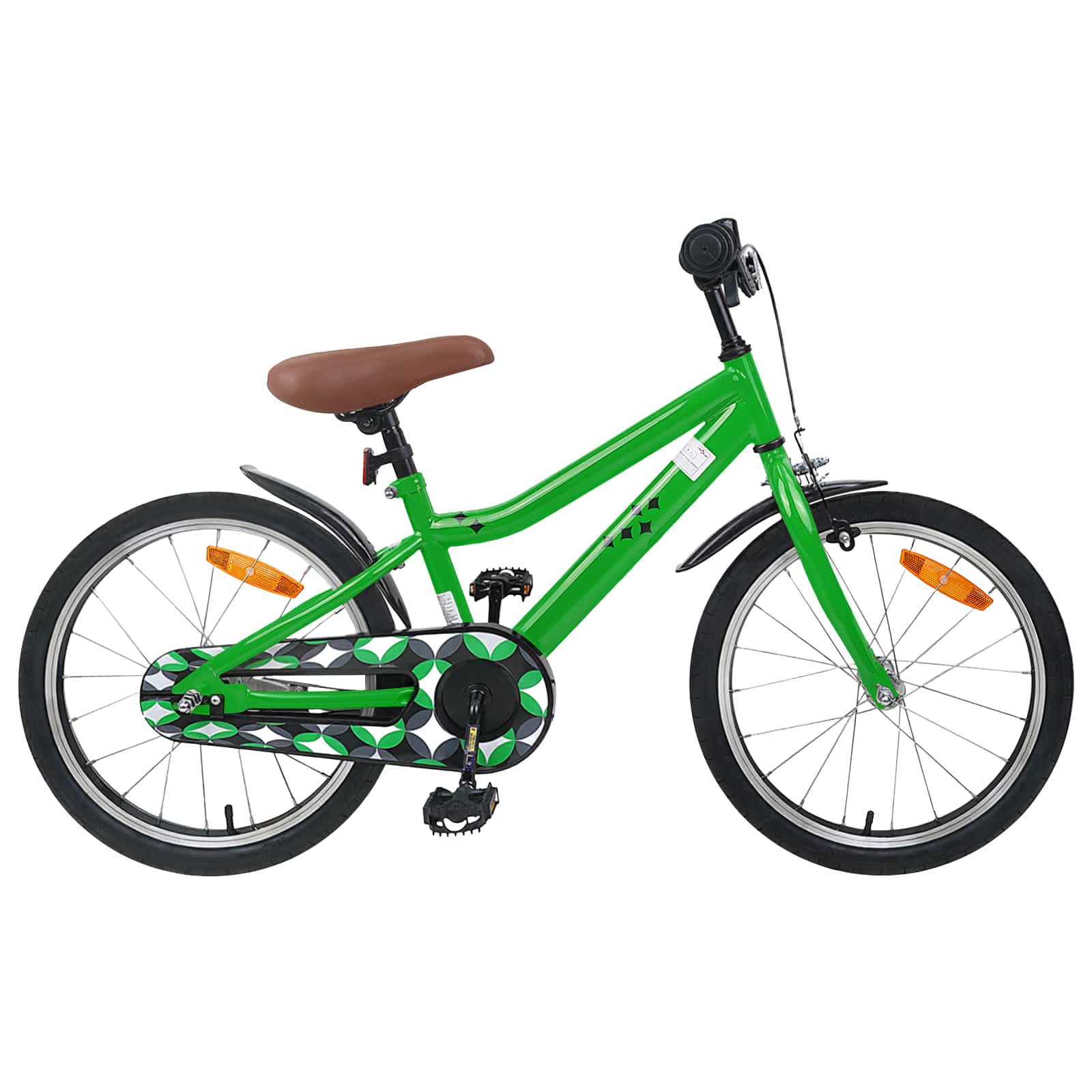 Kinderfahrrad 12 Zoll für 2-4 Jahre alt Schwarz